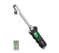 AstroAI Digital Tyre Pressure Gauge, 230 PSI RV Heavy Duty Dual Head Stainless Steel Made for Truck Car with Larger Backlit LCD and Flashlight