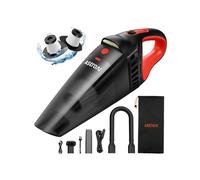 AstroAI Handheld Vacuum Cleaner Cordless, Powerful Suction, Car Vacuum Cleaner, Washable Filter, Portable Hand Held Vacuum LED, 12V DC/Long Runtime Rechargeable Battery, Fast Charge for Home, Car, Pet