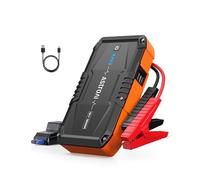 AstroAI S8 Car Battery Booster Jump Starter Power Pack (up to 6.0L Petrol & 3.0L Diesel Engines), Portable Car Jump Starter Power Bank for 12V Vehicles, Motorcycle, with Smart Jump Leads and LED Torch