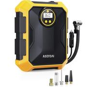 AstroAI Tyre Inflator Air Compressor, 22L/min UltraFast for 12V Vehicles