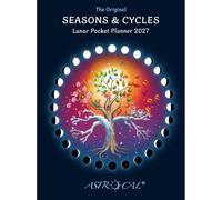 Astrocal Lunar Pocket Planner 2027, Moon Phase Calendar Datebook, UK