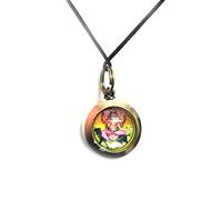 ASTROGHAR Shri Kaal Bhairav Yantra Mantra Brass Pendant Unisex Standard, Brass