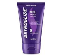 Astroglide Water Gel Based Ultra Gentle Lubricant 113 g, Stays Put with No Drip, Suitable for Men, Women and Couples, Unflavoured Lube