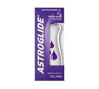 Astroglide Water Based Liquid Lubricant, Compatible For Men & Women, Easy Clean-Up, Suitable For Solo & Couple Activity, Unflavoured Lube, 148 ml