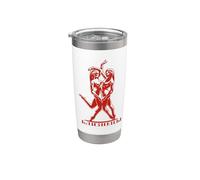Astrological Russia Sign Gemini Birthday Cyrillic Russian Stainless Steel Insulated Tumbler