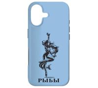 Astrological Russia Sign Pisces Birthday Cyrillic Russian Case for iPhone 17