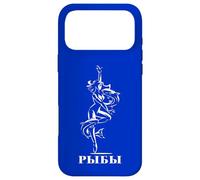 Astrological Russia Sign Pisces Birthday Cyrillic Russian Case for iPhone 17 Pro Max