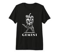 Astrological Sign Gemini Birthday June May Ascendant Premium T-Shirt