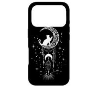Astrology, Cat, Crescent Moon, Dream Catcher, Esoteric Case for iPhone 17 Pro