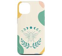 Astrology Celestial Bee - Cute Pastel Honey Bee Moon Phases Case for iPhone 13