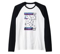 Astrology Constellation Humor Blame The Stars Horoscope Raglan Baseball Tee