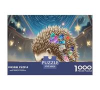 Astrology Hedgehog 1000 Piece Jigsaw Puzzle Magic Fantasy for Age 12+ Educational Gift Memory Games Relaxing 38x26cm/1000pcs
