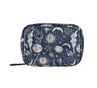 Astrology medicine bag with Detachable Compartments convenient small pill organizer, astrology