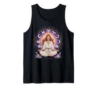 Astrology Meditation Yoga Exercise Zodiac Crystal Energy Tank Top
