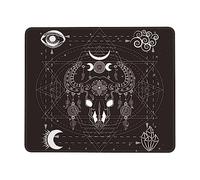 Astrology Moon Mystery Multi-Code Small Mouse Pad Gaming Mouse Pad & Desk Mat for Desktop,Cute Mouse Pads for Wireless Mouse,Non-Slip Mousepad Rubber Base Mouse Mat(7 X 8.6 in / 7.9 X 9.5 in)