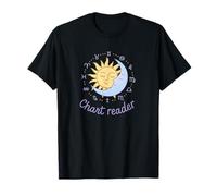 Astrology Natal Chart Reader Astrologer Sun Moon T-Shirt
