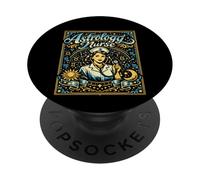 Astrology Nurse Vintage Celestial Star Signs PopSockets Adhesive PopGrip