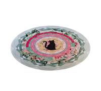 Astrology Oracle Mat Portable Round Printed Forecasting Divination Dowsing