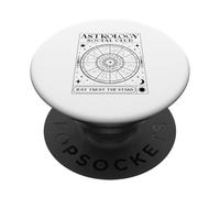 Astrology Social Club (Zodiac Sign Statement & Graphic) PopSockets Adhesive PopGrip