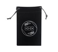 Astrology Tarot Card Storage Bag, Multi-Use Jewellery Bags and Slim Jewellery Pouches, Easy-Open Drawstring Pouch and Tarot Storage Bag for Daily Tarot Carrying and Divination Sessions