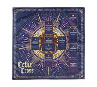Astrology Tarot Tablecloth - Thick Mystical Altar Cloth, Celtic Tarot Cloth | Mystical Altar Cloth Tapestry for Card Reading, Portable Foldable Tarot Tablecloth Camping, Home Décor and Picnic