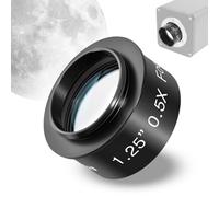 Astromania 0.5X Focal Reducer 1.25 Inch for Telescope with C-Mount Thread