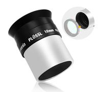 Astromania 1.25" 10mm Plossl Telescope Eyepiece - 4-Element Plossl Design - Threaded for Standard 1.25inch Astronomy Filters