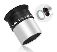 Astromania 1.25" 6mm Plossl Telescope Eyepiece - 4-Element Plossl Design - Threaded for Standard 1.25inch Astronomy Filters