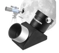 Astromania 1.25 Inch Telescope Diagonal with Amici Erecting Prism - 90° Fully-Coated Star Diagonal for Upright & Clear Astronomical Viewing, Metal/Plastic Construction, Enhanced Optical Transparency