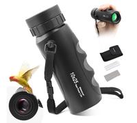Astromania 10x25 Monocular for Adults, Compact Outdoor Accessory with Multi-Coated Optics BAK7 Prism & Twist-Up Eyecup, Waterproof & Fogproof Ideal for Bird Watching Hunting Sport and Wildlife Viewing