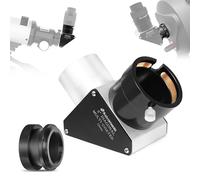 Astromania 2 Inch SCT Diagonal 90-Degree Mirror Fully Metal with 93% Reflectivity Across Visible Spectrum - Suitable for Most Telescopes, Including Refractor and Schmidt-Cassegrain telescopes