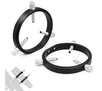 Astromania Adjustable Guiding Scope Rings 102 mm Inside Diameter (Pair) - for Telescope Tube Diameter or Finders 48 to 100mm