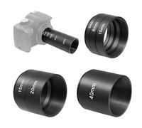 Astromania Astronomical T2-Extension Tube Kit for Cameras and eyepieces - Length 5mm 8mm 10mm 15mm 20mm 40mm - M42x0.75 on Both Sides