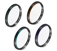 Astromania Deluxe Telescope LRGB 2 Inch Filter Set - Planet Colour Filters for Use with Monochrome CCD Cameras - Give Stunning and Excellent Astrophotographic Results