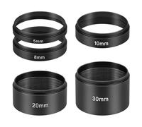 Astromania Astronomical 2"/M48-extension Tube Kit for Cameras and eyepieces - Length 5mm 8mm 10mm 20mm 30mm - M48x0.75 on Both Sides