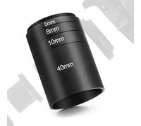 Astromania Astronomical T2-Extension Tube Kit for Cameras and eyepieces - Length 5mm 8mm 10mm 40mm - M42x0.75 on Both Sides