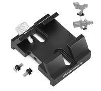 Astromania Finder Scope Telescope Dovetail Base, Compatible for Schmidt-Cassegrain - Quick Release Aluminum Base Vixen Dovetail Bar Ideal for Installation of Guide Scope, Red Dot Optical Finderscope