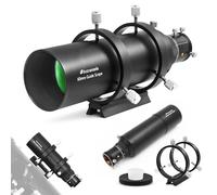 Astromania Guide Scope 60mm Compact Deluxe Finder Guide Scope Kit with Double Helical Focuser Compatible with 1.25 inch Eyepiece for Astronomical Telescope & Auto Guiding Cameras for Astrophotography