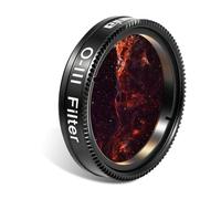 Astromania 1.25" O-III Filter - Enhances Contrast During Visual Observation of Gaseous and Planetary Nebulae in All Sky Conditions, The Veil, Ring, Dumbbell and Orion Nebula, Among Many Other Objects