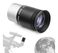 Astromania Telescope Eyepiece 25mm Plossl, 1.25 Inch Telescope Accessory Eyepiece Fully Multi Coated 4-Element Plossl Design, Metal 50 Degree Apparent Field of View for Astronomy Telescopes & Filters