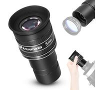 Astromania Telescope Eyepiece 5mm, Wide Angle 58 Degree Apparent Field Planetary Eyepiece for 1.25 inch Astronomy Telescope & Filter, Fully Multi-Coated Telescope Accessory for Planetary Observation