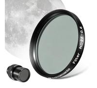 Astromania Telescope Filter Moon Filter 2inch Neutral Color Filter ND96-0.6 | With 25% Transmission, Reduces Moon Glare, Enhances Lunar Crater Detail, For Astronomical Telescopes, Accepts 1.25" Eyepiece