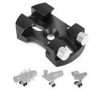 Astromania Universal Quick Release Finder Shoe Base for Schmidt Cassegrains and Other Telescope 130-400mm Diameter - for MQR III&IV/Witty One and V-Bracket - Black