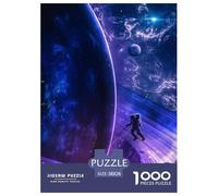 Astronaut, 1000-piece Jigsaw, Calming Yet Stimulating Indoor Activity, Perfect for Keepsakes Or Gallery Walls, Suitable for Ages 8+, 38x26cm/1000pcs