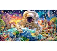 astronaut 1000 Piece Jigsaw Puzzle for Adults - Recycled Cardboard - Decoration 38x52cm/1000pcs