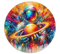 Astronaut 1000 Piece Jigsaw Puzzle for Kids And Adults Space-Themed Colourful Jigsaws Educational Games Creativity & Gift Giving 1000pcs (67.5x67.5cm)