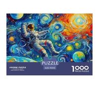 Astronaut 1000 Piece Jigsaw Puzzle Game, Gift for Ages 12 Plus70x50cm/1000pcs