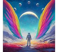 astronaut 1000 Piece Jigsaw Puzzles for Adults Educational Games Jigsaw Puzzle Home Decoration for Adults and Kids Age 12 Years Up 75x50/1000pcs