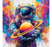 astronaut 1000 Piece Jigsaw Puzzles for Adults Educational Games Jigsaw Puzzle Home Decoration for Adults and Kids Age 12 Years Up 38x26/1000pcs