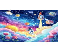 astronaut 1000 Pieces Jigsaw Puzzles for Adults Challenging Game Jigsaw Puzzle Home Decoration for The Whole for Women, Gifts for Men 38x26cm/1000pcs